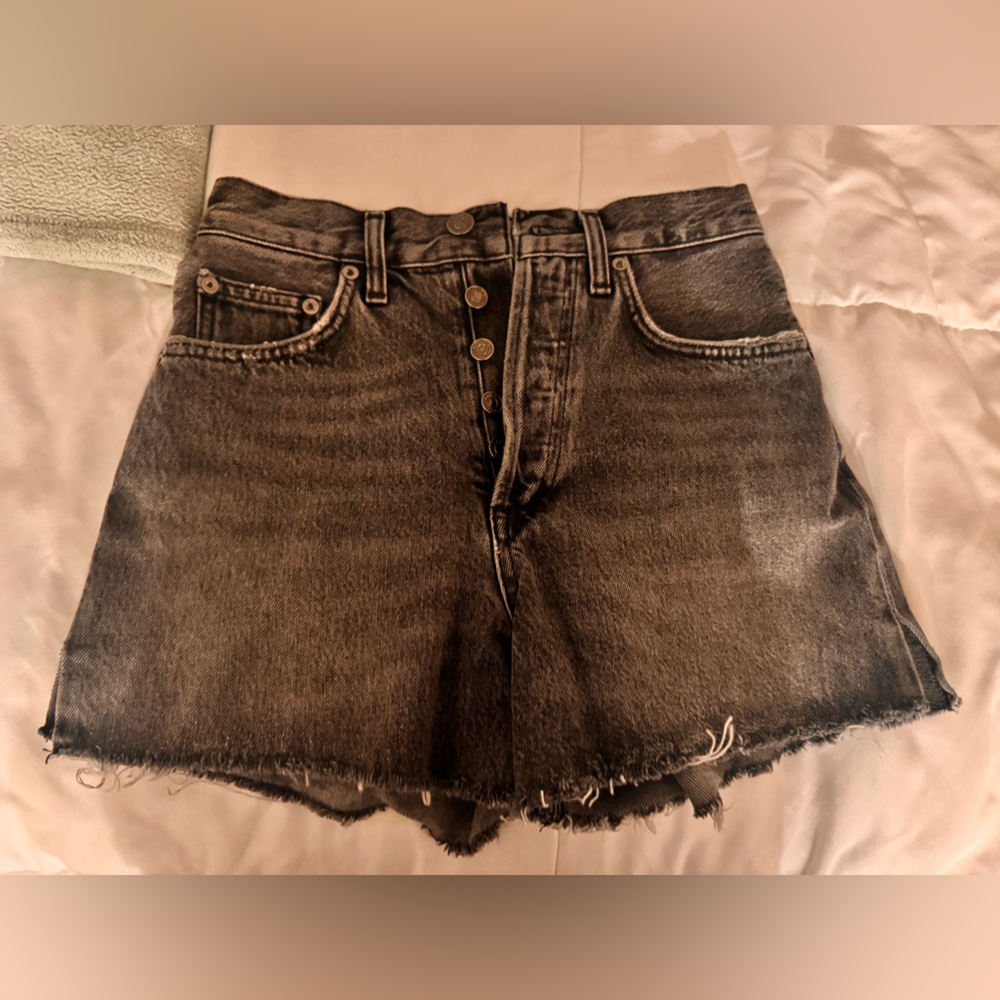 AGolde denim shorts in size 24. No tags but never worn
